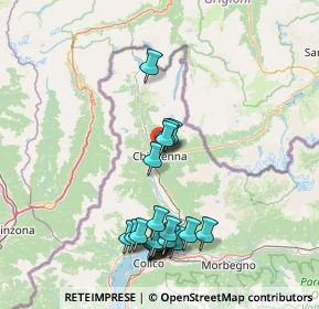Mappa Via S. Fedele, 23022 Chiavenna SO, Italia (15.876)
