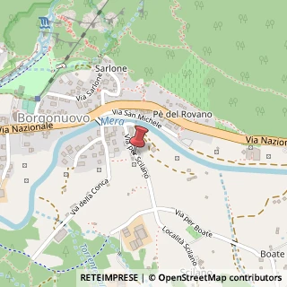 Mappa Strada per Scilano, 18, 23020 Piuro, Sondrio (Lombardia)