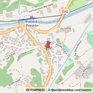 Mappa piazza Centrale, 4, 38025 Dimaro, Trento (Trentino-Alto Adige)