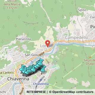 Mappa Via Rezia, 23022 Chiavenna SO, Italia (0.694)