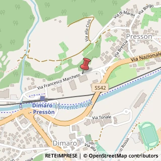 Mappa Via Francesco Marchetti, 109, 38020 Monclassico, Trento (Trentino-Alto Adige)