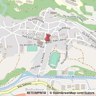 Mappa Localita' Pendosso, 1, 23035 Sondalo, Sondrio (Lombardia)