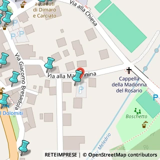Mappa Via alla Madonnina, 38025 Dimaro TN, Italia (0.14769)
