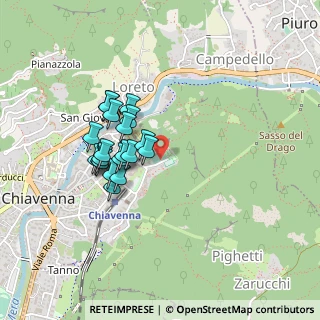 Mappa Via don Peppino Cerfoglia, 23022 Chiavenna SO, Italia (0.356)
