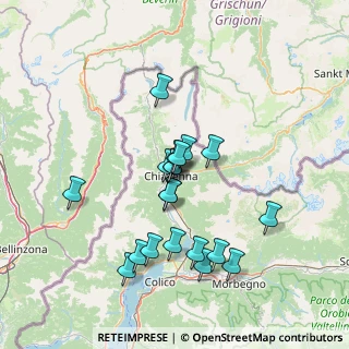 Mappa Via don Peppino Cerfoglia, 23022 Chiavenna SO, Italia (12.605)
