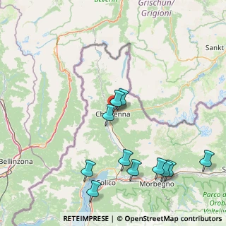Mappa Via della Cereria, 23022 Chiavenna SO, Italia (18.48273)