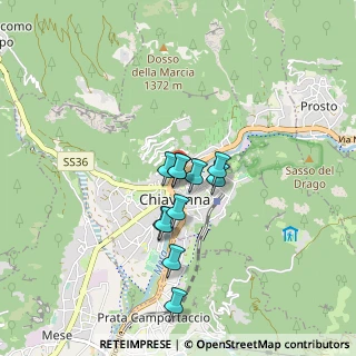 Mappa Via della Cereria, 23022 Chiavenna SO, Italia (0.61273)