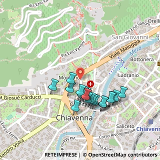 Mappa Via della Cereria, 23022 Chiavenna SO, Italia (0.202)