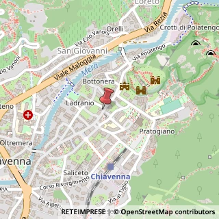 Mappa Via Francesco Dolzino, 119, 23022 Chiavenna SO, Italia, 23022 Chiavenna, Sondrio (Lombardia)