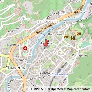 Mappa Via Dei Cappuccini, 61, 23022 Chiavenna, Sondrio (Lombardia)