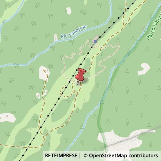 Mappa Via IX Novembre, 1, 38037 Predazzo, Trento (Trentino-Alto Adige)
