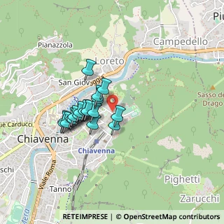 Mappa Via G. B. Picchi, 23022 Chiavenna SO, Italia (0.3235)