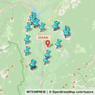 Mappa Via delle Albere, 38012 Taio TN, Italia (3.9175)