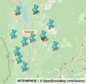 Mappa Piazza Celestino Zadra, 38010 Tres TN, Italia (4.28083)