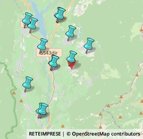 Mappa Piazza Celestino Zadra, 38010 Tres TN, Italia (4.20385)