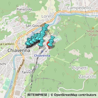 Mappa Corso Pratogiano, 23022 Chiavenna SO, Italia (0.3235)