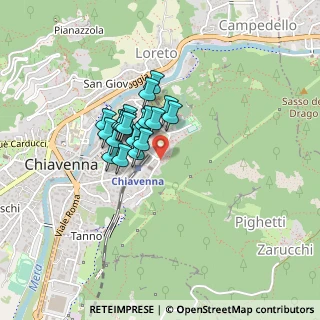Mappa Corso Pratogiano, 23022 Chiavenna SO, Italia (0.2725)