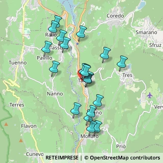 Mappa Via dei Ponti, 38012 PREDAIA TN, Italia (1.701)