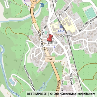 Mappa Piazza di S. Vittore, 38012 Taio TN, Italia, 38012 Taio, Trento (Trentino-Alto Adige)