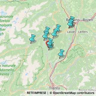 Mappa Via dei Ponti, 38012 PREDAIA TN, Italia (10.95182)