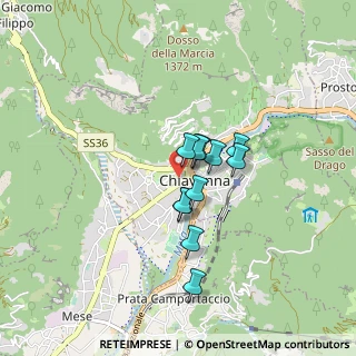 Mappa Via Guglielmo Marconi, 23022 Chiavenna SO, Italia (0.55818)
