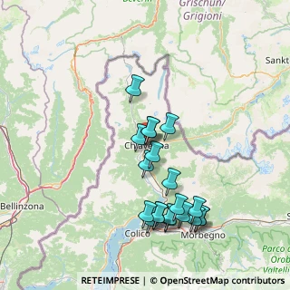 Mappa Via Guglielmo Marconi, 23022 Chiavenna SO, Italia (15.0155)
