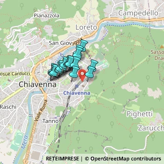 Mappa Via Principe Amedeo, 23022 Chiavenna SO, Italia (0.2705)