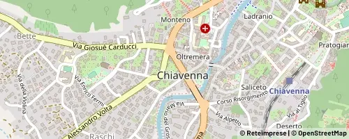 Mappa Chiavenna