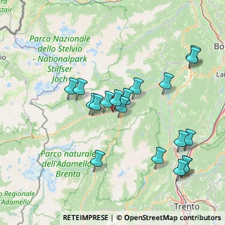 Mappa Piazzale telecabina Daolasa, 38020 Commezzadura TN, Italia (15.59421)
