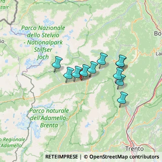 Mappa Piazzale telecabina Daolasa, 38020 Commezzadura TN, Italia (10.57364)