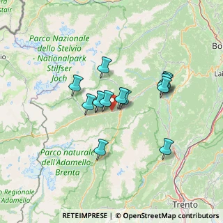 Mappa Piazzale telecabina Daolasa, 38020 Commezzadura TN, Italia (10.59357)
