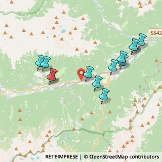 Mappa Piazzale telecabina Daolasa, 38020 Commezzadura TN, Italia (3.93154)
