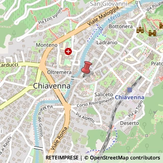 Mappa Via Francesco Dolzino, 9, 23022 Chiavenna, Sondrio (Lombardia)