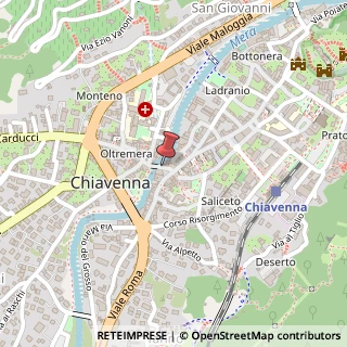 Mappa Via Paolo Bossi, 2, 23022 Chiavenna, Sondrio (Lombardia)