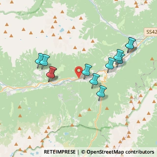 Mappa Daolasa Ferrovia, 38020 Commezzadura TN, Italia (3.71167)