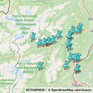 Mappa Daolasa Ferrovia, 38020 Commezzadura TN, Italia (16.5615)