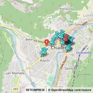Mappa Via al Campo Sportivo, 23022 Chiavenna SO, Italia (0.3825)