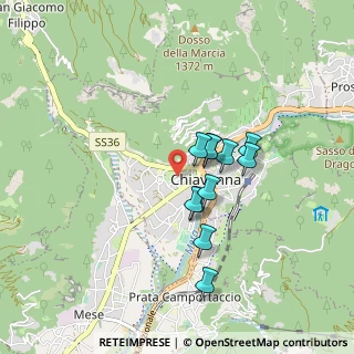 Mappa Via al Campo Sportivo, 23022 Chiavenna SO, Italia (0.65091)