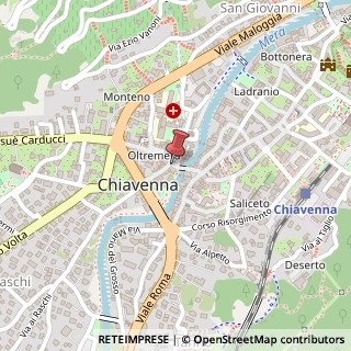 Mappa Via Paolo Bossi, 5, 23020 Chiavenna, Sondrio (Lombardia)