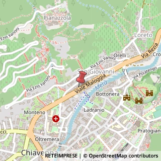 Mappa Viale Maloggia, 28, 23022 Chiavenna, Sondrio (Lombardia)