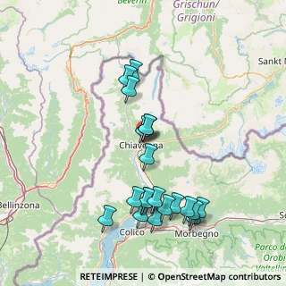 Mappa Via Maurizio Quadrio, 23022 Chiavenna SO, Italia (15.4085)
