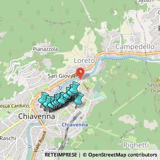 Mappa Via Maurizio Quadrio, 23022 Chiavenna SO, Italia (0.469)