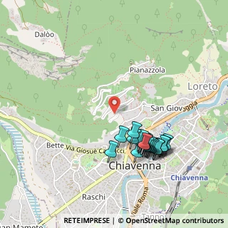 Mappa Località Pianazzola, 23022 Chiavenna SO, Italia (0.4815)