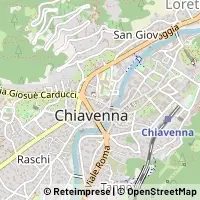 Kaart Chiavenna