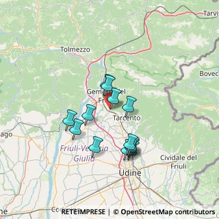 Mappa Via Luigi Menis, 33011 Artegna UD, Italia (11.59923)