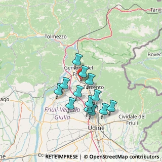 Mappa Via Luigi Menis, 33011 Artegna UD, Italia (11.51923)