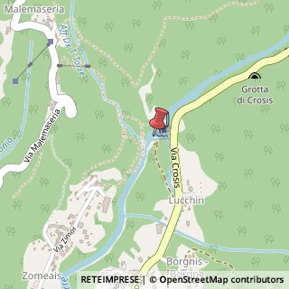 Mappa Via Crosis, 33017 Ciseriis UD, Italia, 33017 Tarcento, Udine (Friuli-Venezia Giulia)