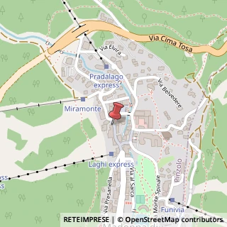 Mappa Via Cima Tosa, 25, 38086 Pinzolo, Trento (Trentino-Alto Adige)