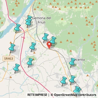 Mappa SS13, 33011 Artegna UD, Italia (5.645)