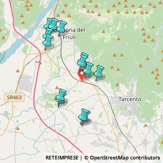 Mappa SS13, 33011 Artegna UD, Italia (3.69231)